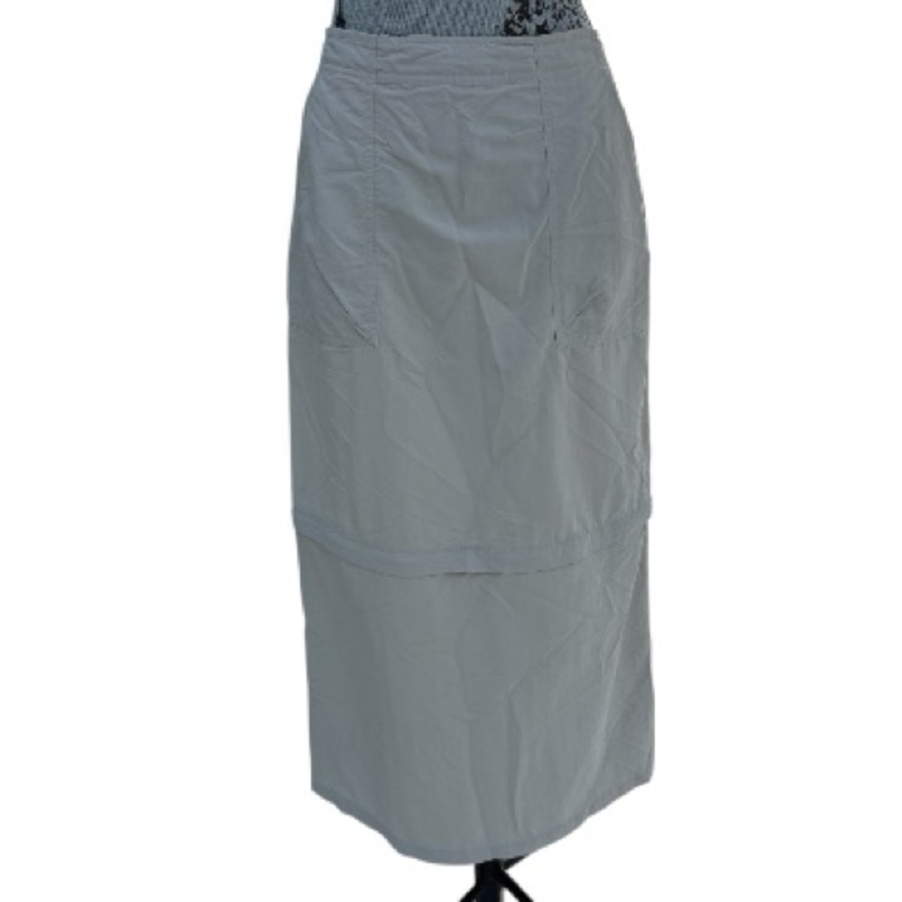 Royal Robbin’s Outdoor Travel Nylon Summer Long Convertible Tan Skirt Large